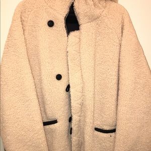Reversible winter coat